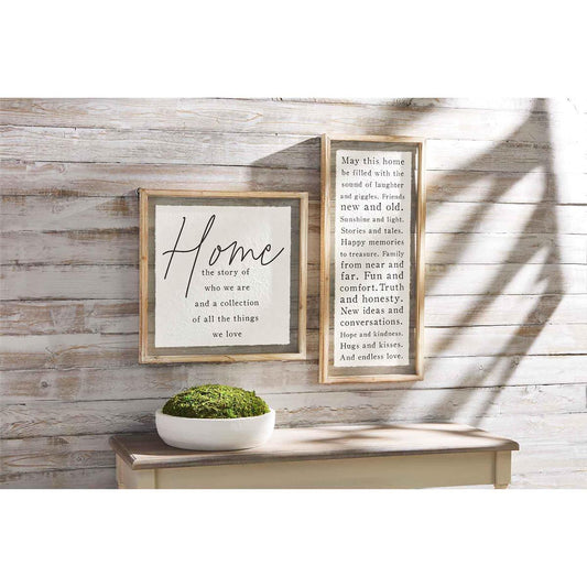 May this Home Print by Mud Pie