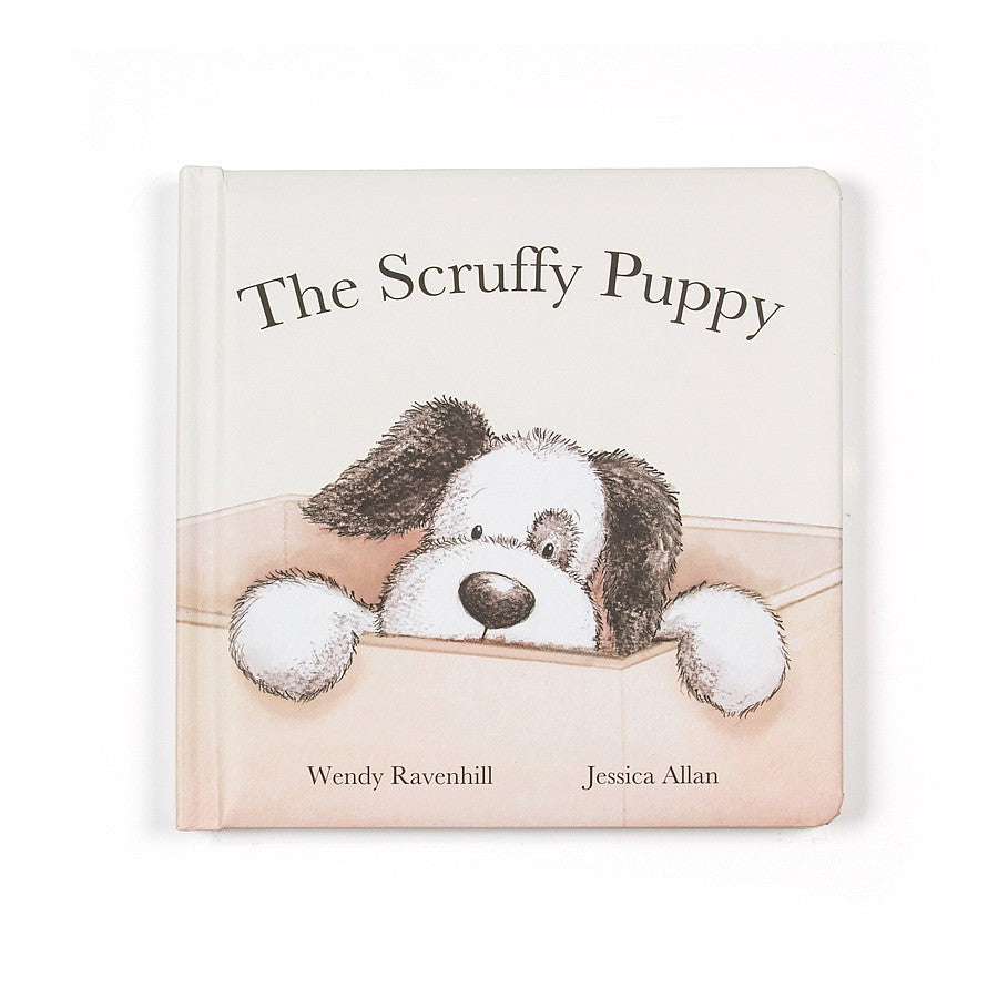 The Scruffy Puppy Book by JellyCat