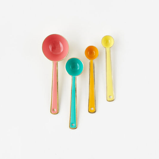 Colorful Enamel Measuring Spoons
